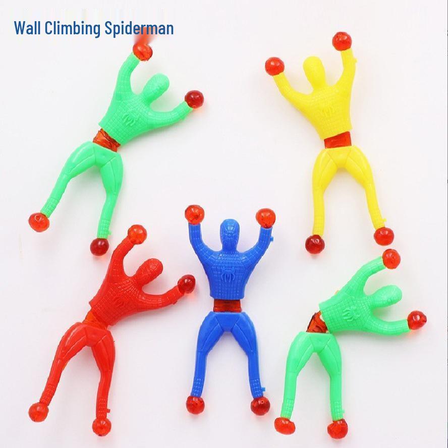 Spider-Man Prank Crawling Toy: Sticky Wall-Climbing Decompression Fun