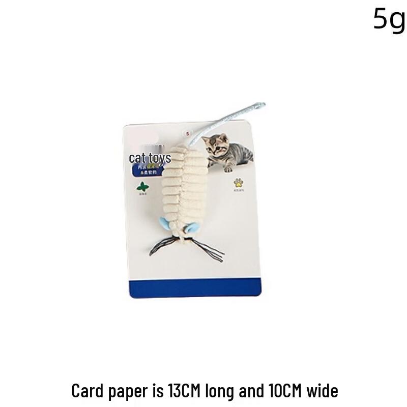 Durable Cat Teaser Bell Mouse Toy