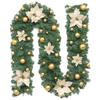 2.7m Dense Simulated Christmas Vine for Window Decoration
