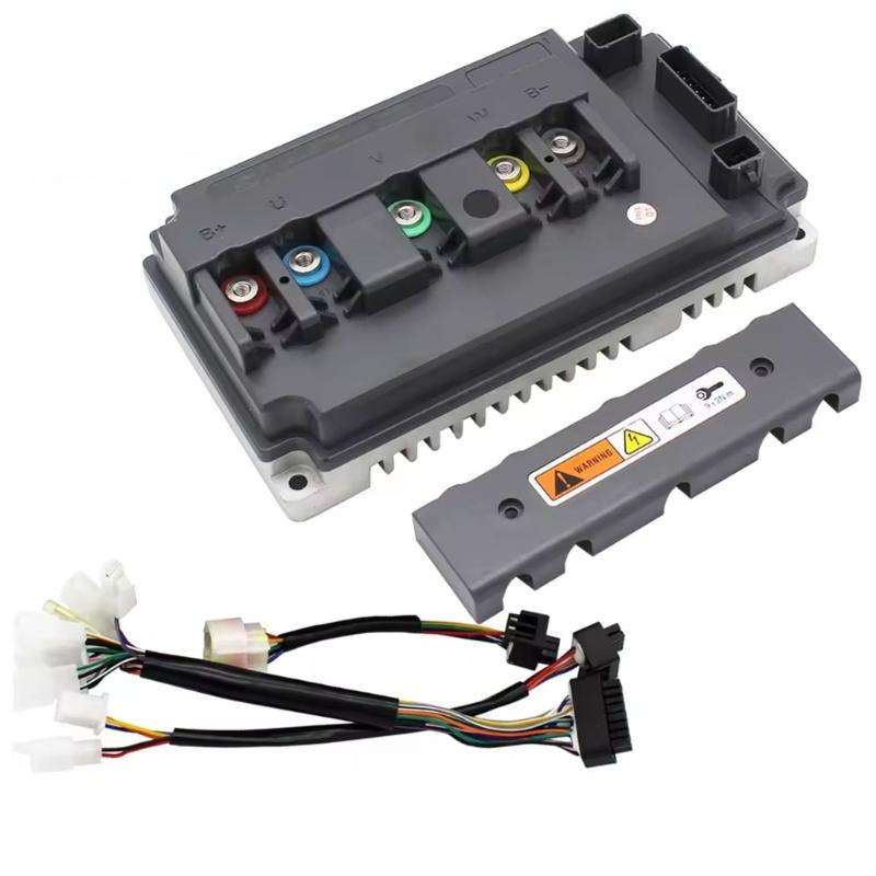 Upgraded Alloy Housing E Bike Controller 2KW-3KW Adjustable Motor Parameters Advanced Cooling System EM100 72350 72400