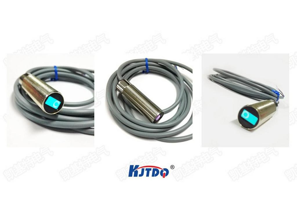 KJTDQ/Kaigite M18 Laser Sensor with Diffuse Reflective & Through-beam NPN/PNP Ajustable.