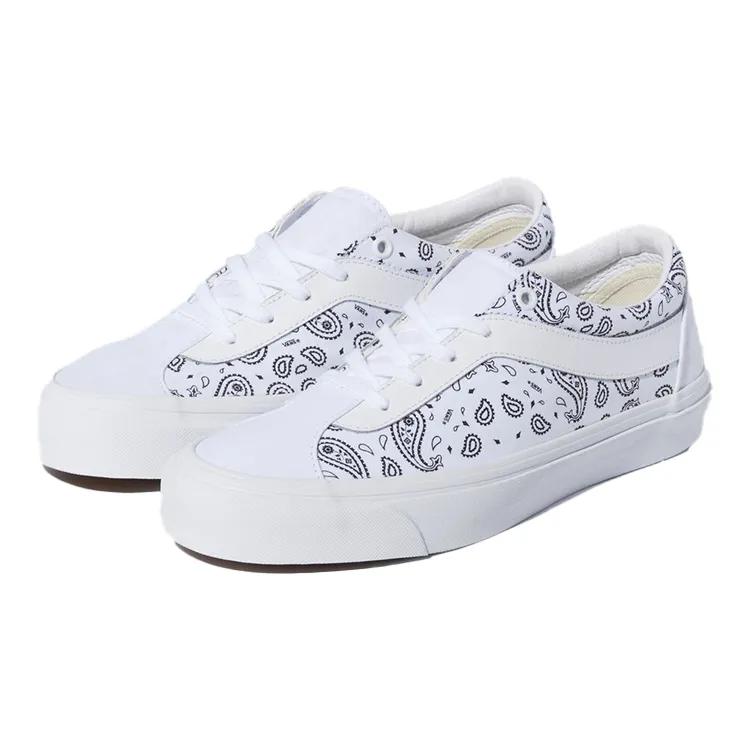 Vans Bold Ni 'Paisley' (Unisex) White / Black Skate Shoes VN0A3WLP42M