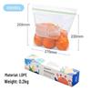 CHAHUA Food Grade Double Zipper Reusable Storage Bags