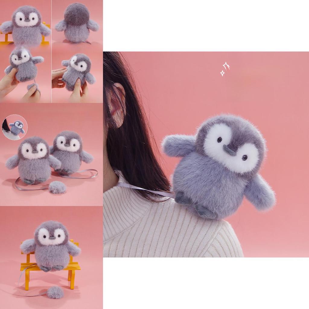 Pinguin Plüschtier Schulter-Kumpel Weiches Kuscheltier Geschenk für Kinder