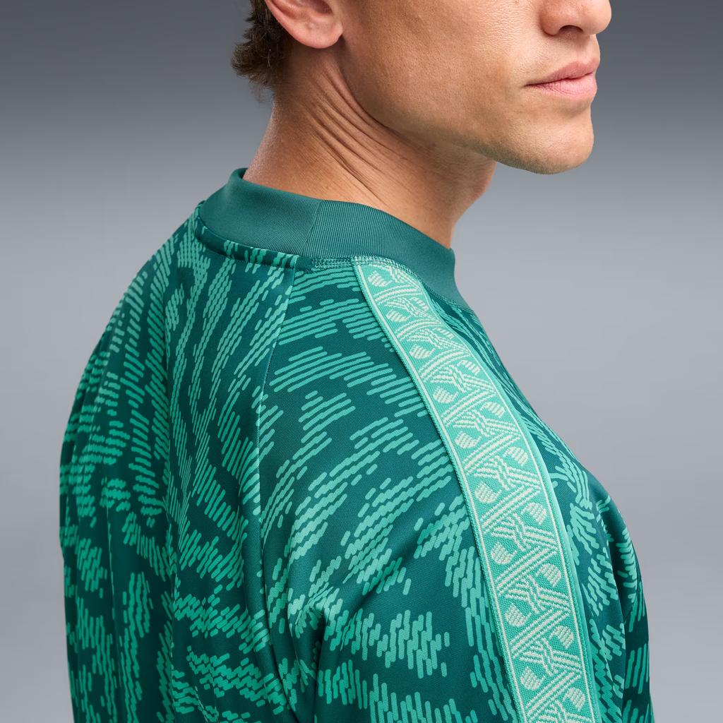 Puma X Salehe Bembury Collaboration King Portugal Drycell Pullover Moisture-Wicking Loose Short Sleeve T-Shirt Unisex Tops 635101-40