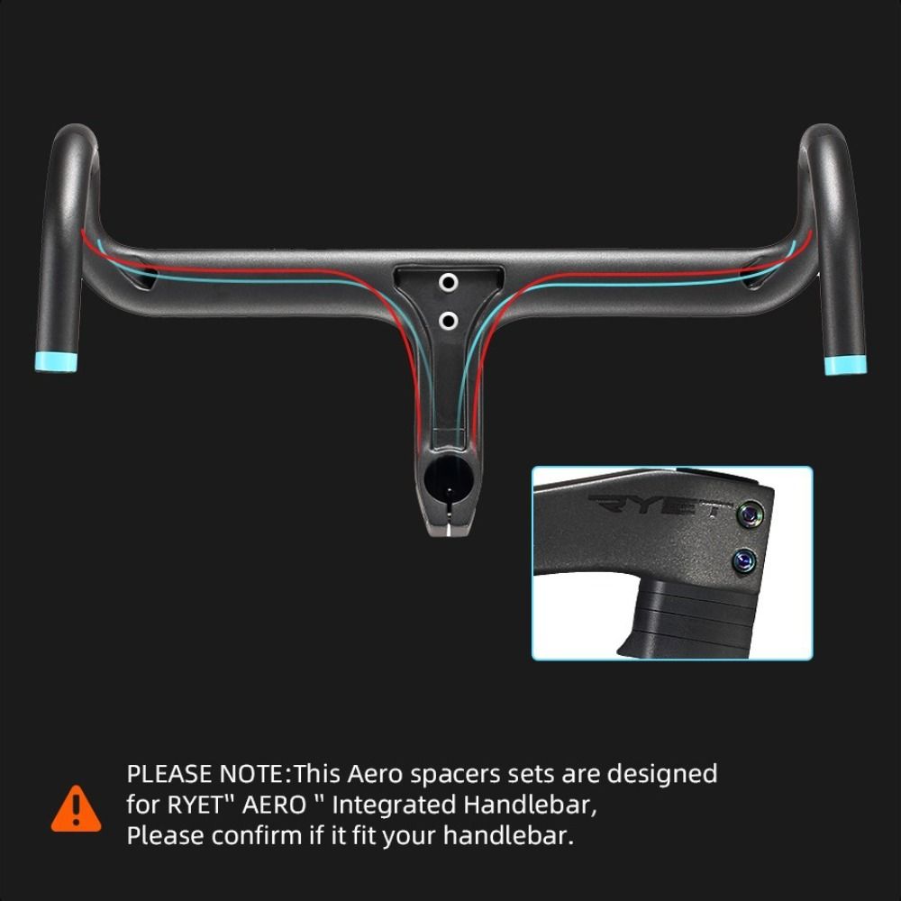 Bike Headset Spacers Set Bike Headset Washer Bicycle Stem Handlebar Spacer Bicycle Handle Gasket