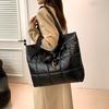 Popular and fashionable large-capacity cotton clothes, tote bags, women's bags, winter casual versatile underarm shoulder bags