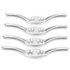 2 Pcs Flagpole Cleat Hook Stainless Steel Rope Fixing Cleat Hook for Flagpole Small Boats