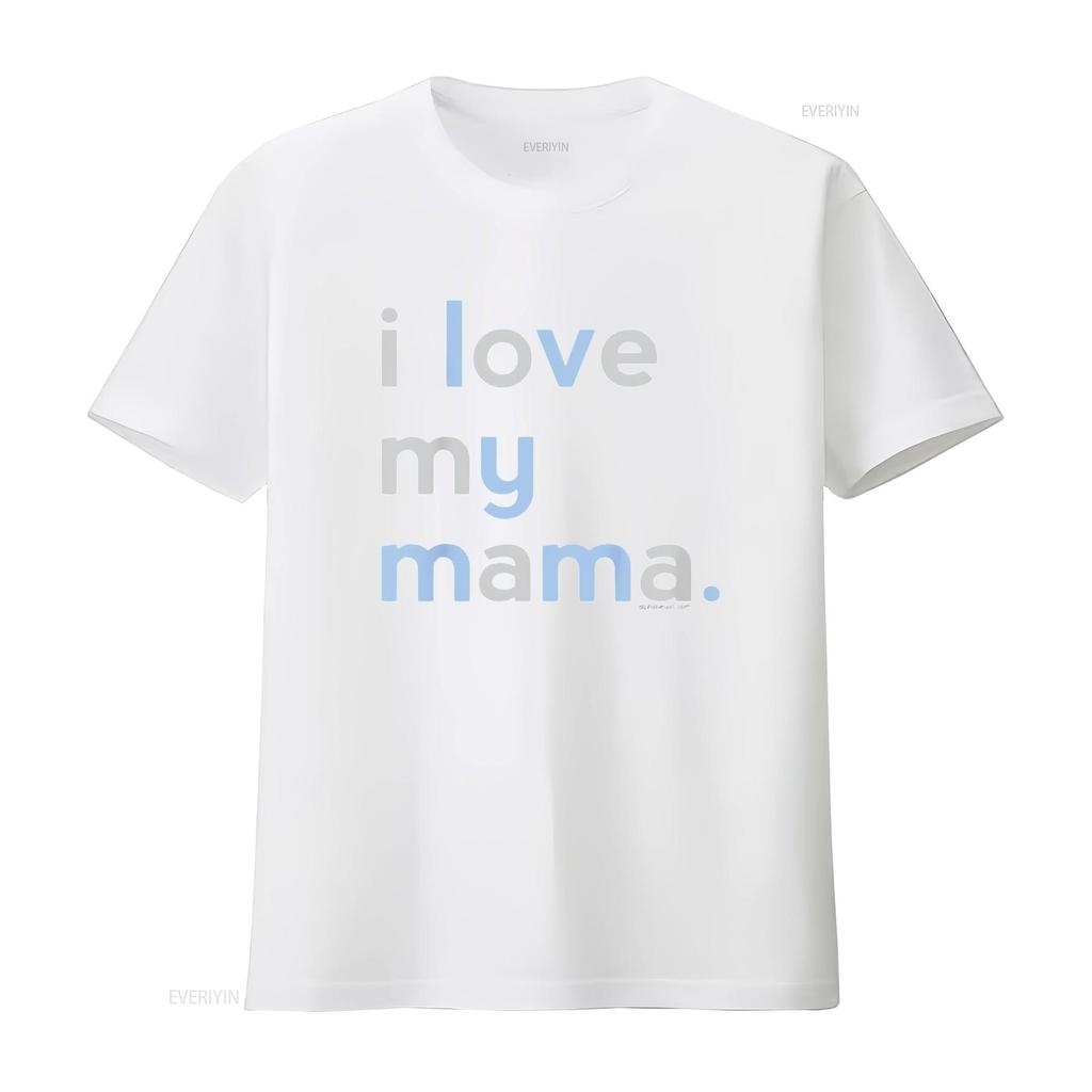 Kids I Love My Mama T Shirt Mom Boys Mothers Day s Ideas Black XL vintage Washed Top For Everyday Wear Unisex designer clothes