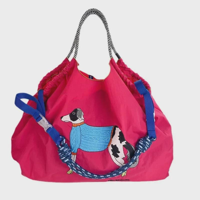 2024 Women's Canvas Underarm Tote - Commuter Messenger & Storage Bag