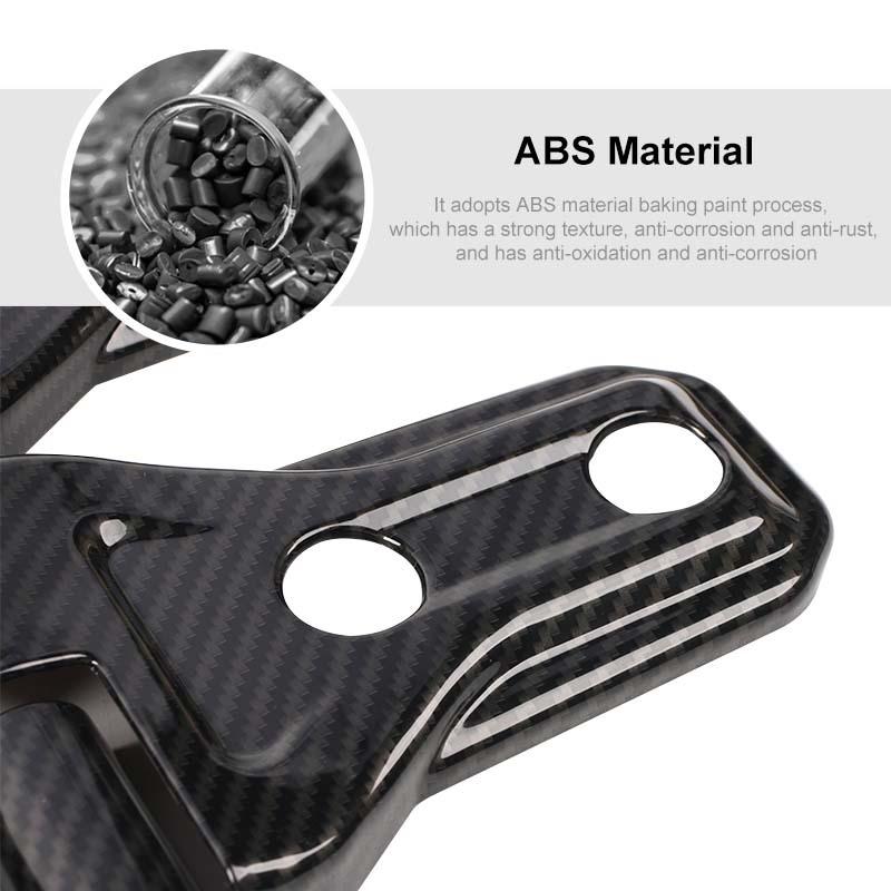 ABS Car Engine Hood Spare Tire Mount Hinge Handle Shell Sticker Decoration Cover For Jeep Wrangler JL 2018 Up 4-Door Version Exterior Accessories