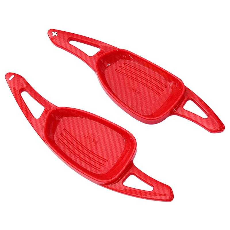 2pcs Car Steering Wheel Shift Paddle For Cupra For Cupra FOR Ateca For Cupra FOR Formentor 21-25 Carbon Fiber Black Carbon Fiber