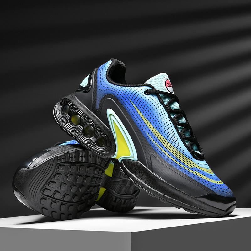 Amazon large-size shoes, new men's and women's air cushion sneakers, cushioning and breathable, student running training