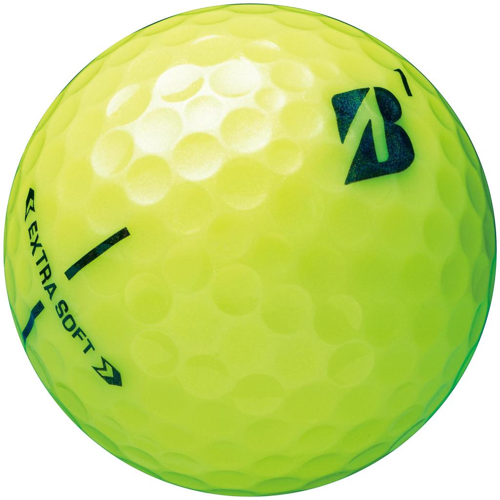 BRIDGESTONE Golfball EXTRA SOFT 2025 Modell 12 Bälle Gelb X5YXJ