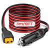3m/1.5m 12AWG Car Cigarette Lighter To XT60 Adapter Cable for ALLPOWERS R600 R1500 R2500 S2000 Pro Ecoflow Delta/River Anker.