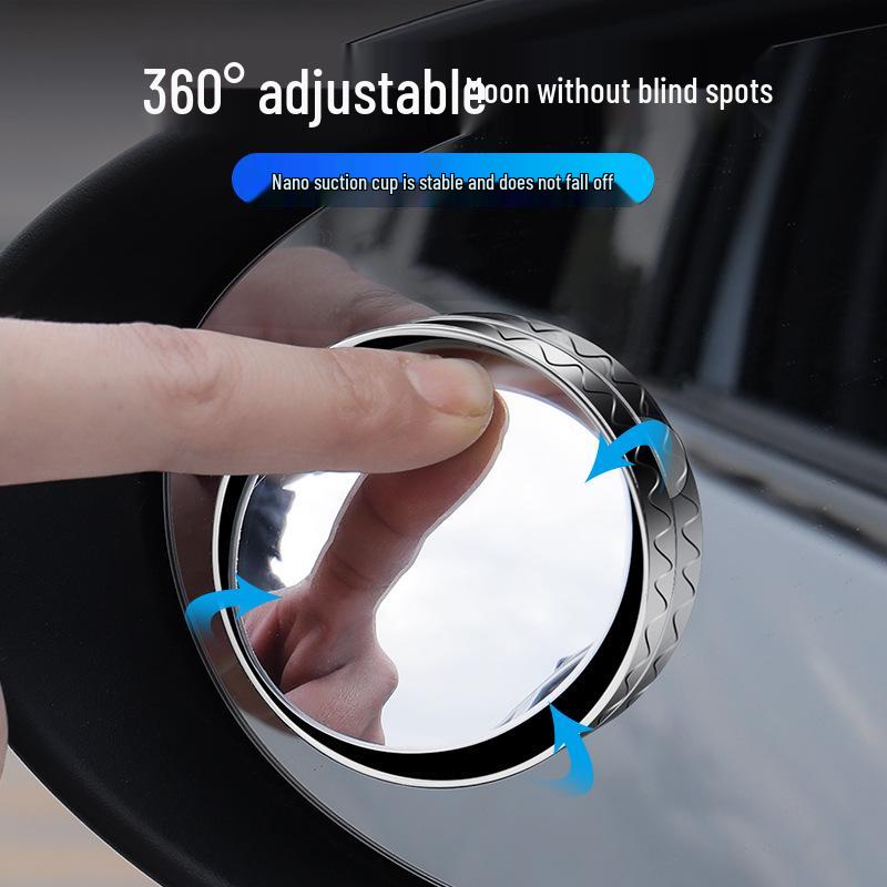 360° Ultra-Klarer Totwinkel-Rückspiegel mit Saugnapf