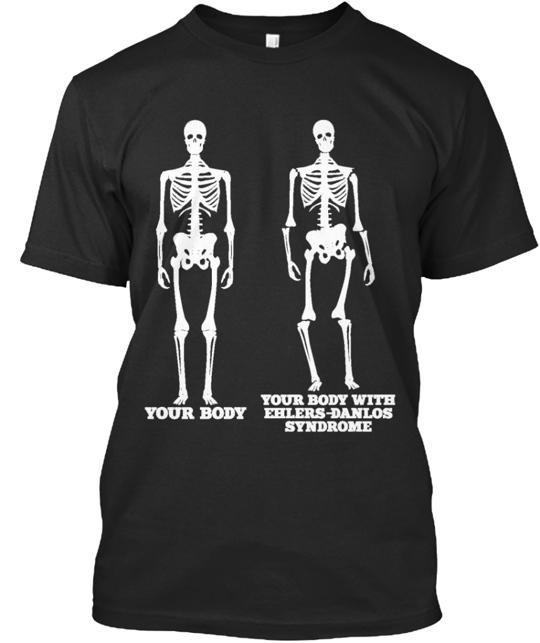 Support Ehlers Danlos Syndrome Awareness T-Shirt XXXL