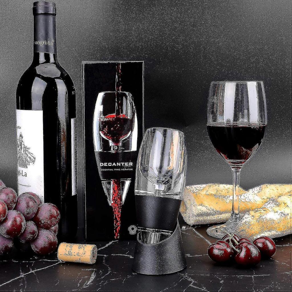 Wine Aerator Wine Decanter Stand, Premium Wine Decanter