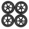 4 Pcs RC Car Tires Rubber Plastic   RC Car Wheel for    01  02 XV01 XV02 1Celsius10 Remote Control Vehicle