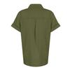 Casual Loose Women Shirt Short Sleeve Lapel Button Down Top With Pocket Tshirt Fashion Color