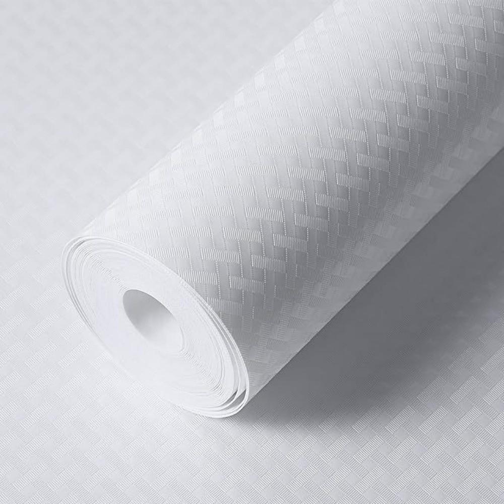 

New Waterproof Drawer Liners Reusable Non-Adhesive Shelf Liner Dustproof Washable Placemats білий