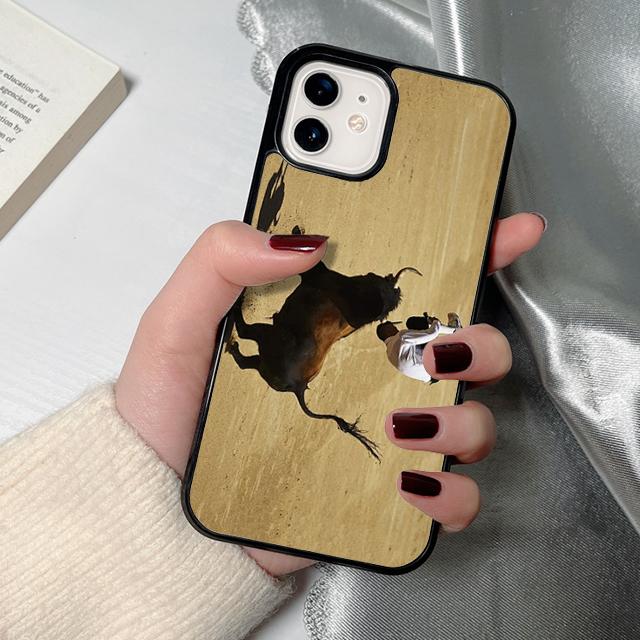 Bullfight Bull Fight Phone Case for iPhone 16 15 14 12 13 mini PLUS X XS XR 11 PRO MAX Back Cover Fundas