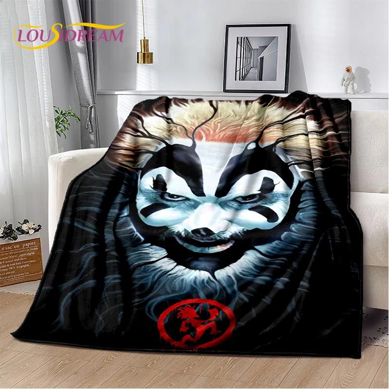 Icp Insane Clown Posse Juggalo Rap Metal Soft Flannel Blanket for Bed Bedroom Sofa Picnic,Throw Blanket for Cover Outdoors Gift