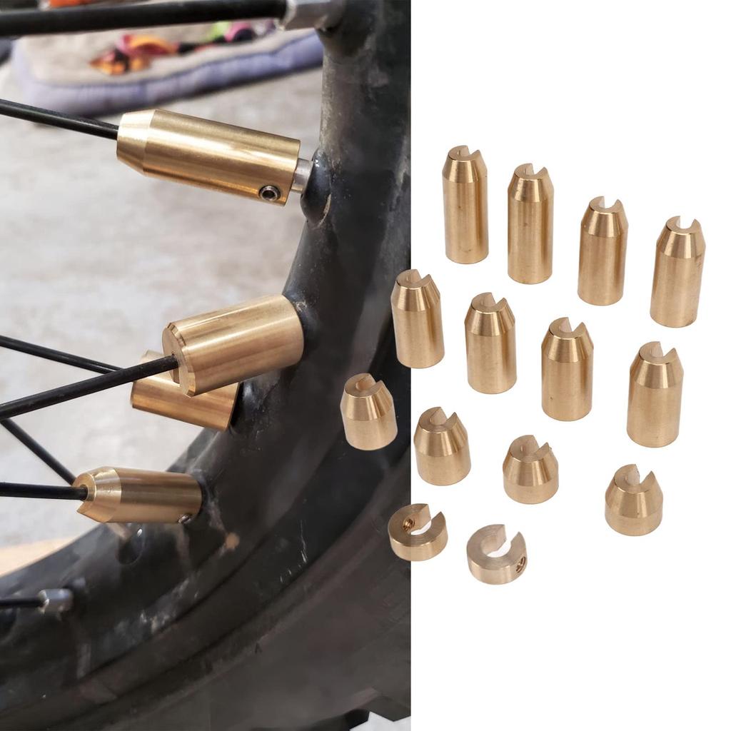 14 Pieces Wheel Spoke Balance Weights for Motorcycle Precision Design