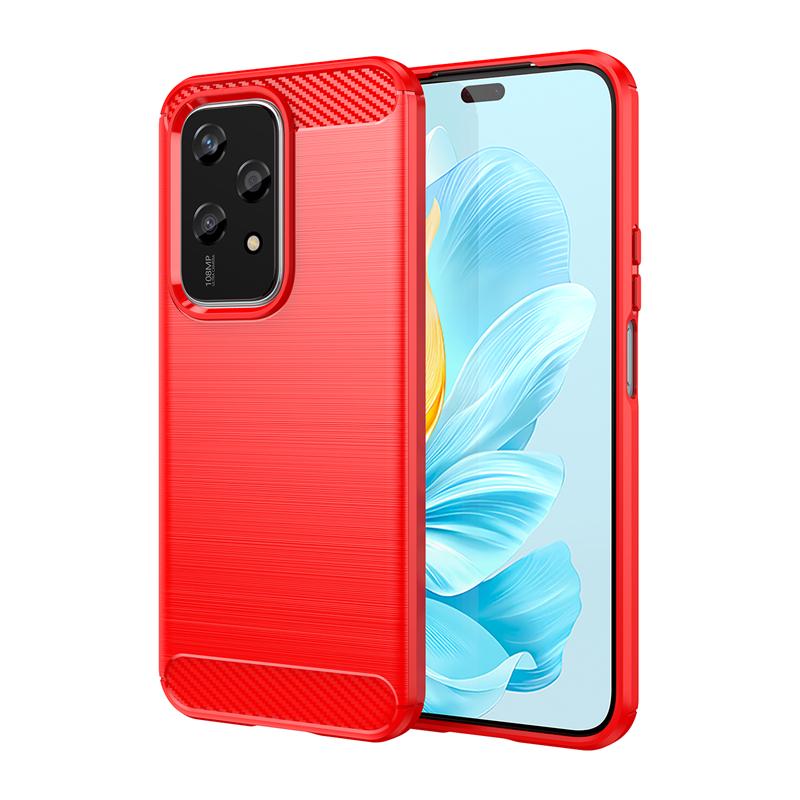 

For Honor 200 Lite Case Anti-knock Silicone Carbon Fiber Back Cover For Honor 200 Lite 5G Case For Honor 200 Lite Case 6.7 inch For Honor 200 Lite