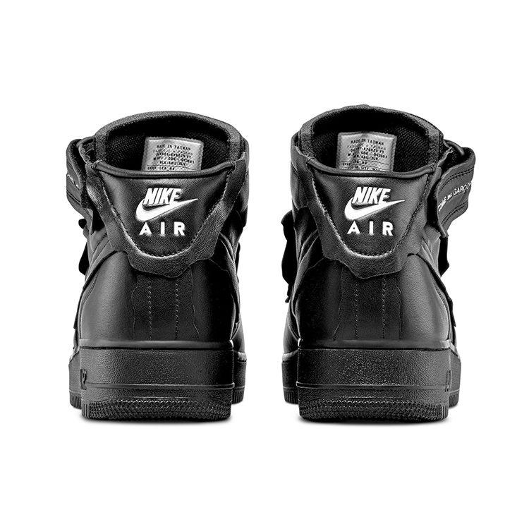 Nike Air Force 1 Mid Comme Des Garcons Black DC3601-001