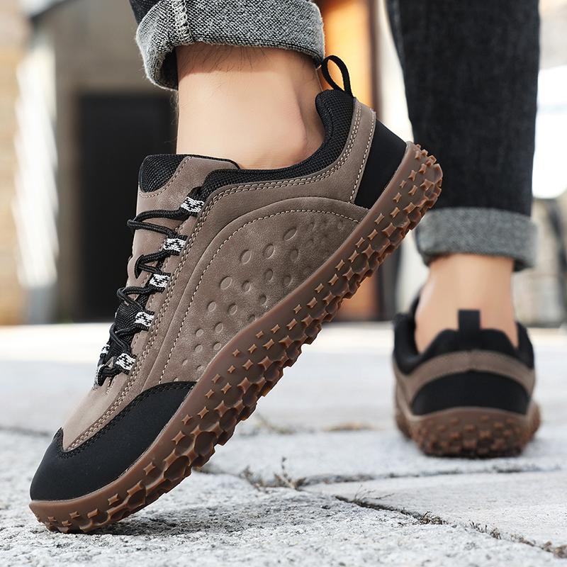 New Fashion Wide Palm Anti Slip Outdoor Mountaineering  Hiking Shoes Original Retro Casual Shoes Strap Up Couples Size 37-48