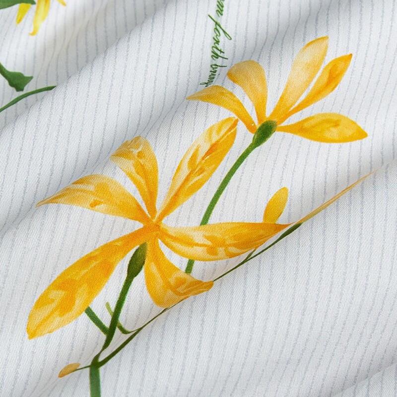 LUOLAI Forest Overture Pure Cotton 4-Piece Bedding Set