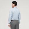 YOUNGOR Men's Breathable Wrinkle-Resistant Long-Sleeve Shirt