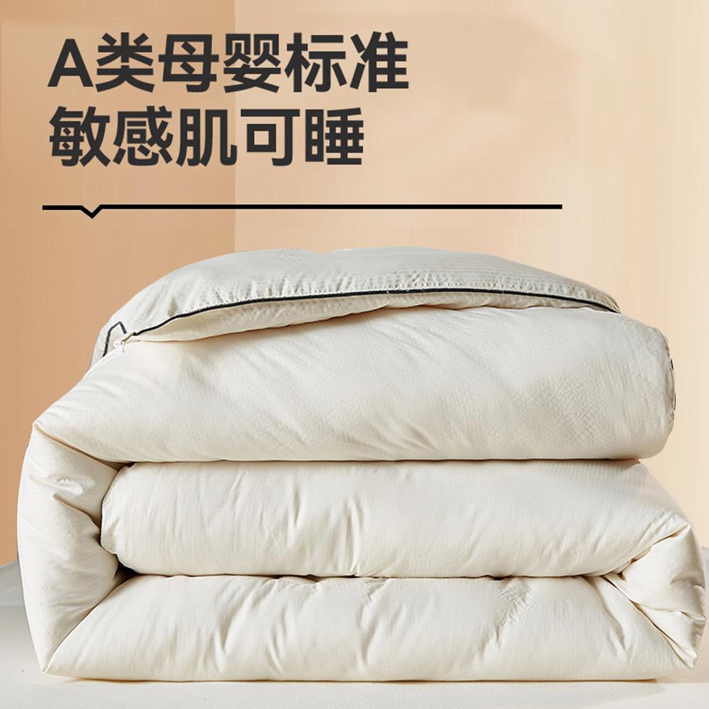 FAMCX GJILY Soybean Fiber Filling Comforter Queen Size Warm Comfortable Duvet Quilted Thin Blanket Double Bed Bedding 180x220