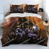 Anime Series Popular The Masters of the Universe Bedding Set Full/Queen Size Duvet Cover Pillowcase Kids Bedroom Decor Soft Set