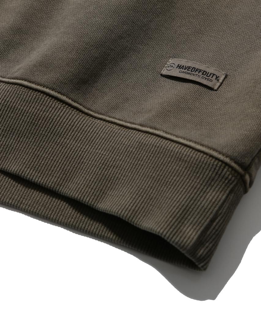 HAVEOFFDUTY Garments Dyed Crewneck Sweatshirt (Sierra Tan)