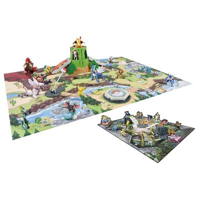 TAKARA TOMY Monster Collection Diorama Pokémon Hračka pro děti od 4 let Splňuje bezpečnostní normy pro hračky Certifikace ST Mark Pokémon TAKARA TOMY