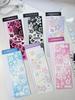 MINKYS New Arrival 4PCS 6PCS 8PCS Full Set Kawaii Photocards Decorative Stickers DIY Scrapbook Stickers Confetti Sticker