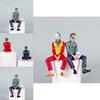 Joker Car Ornament Pvc Action Figure With Removable Mask For Vehicles