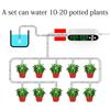 Inteligentny automatyczny kontroler nawadniania, nawadniacz ogrodowy, tarasowy, system nawadniania kropelkowego dla 20 roślin doniczkowych