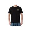 Puma Logo Breathable Sports Casual Short Sleeve T-Shirt Men Tops Black 689270-01
