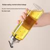 Homeglen Leak-Proof Glass Oil and Vinegar Dispenser Set
