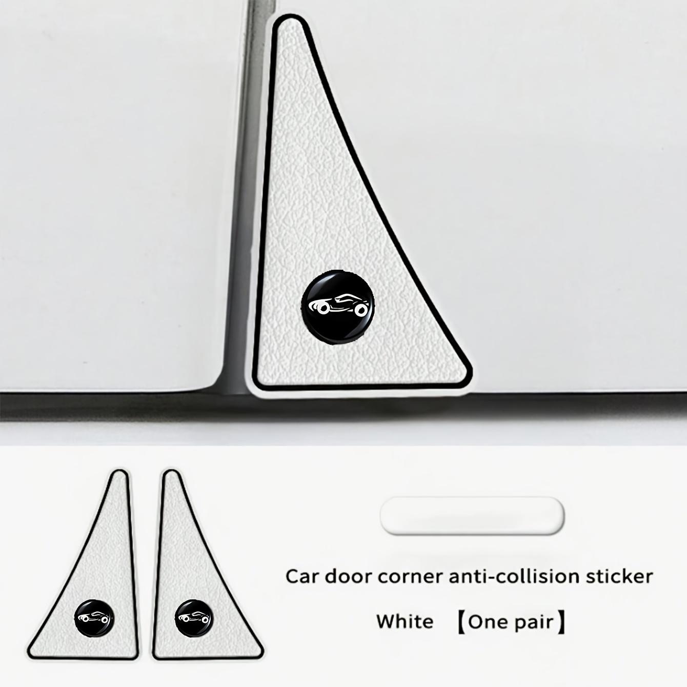

[2 шт. ПВХ накладки на кромки] 2 шт. ПВХ накладки на кромки дверей автомобиля | Наклейки для защиты от царапин и столкновений для повышения безопасности автомобиля, Защита дверей автомобиля белый