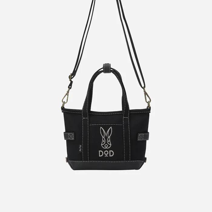 Day Canvas Tote Bag (BLACK)