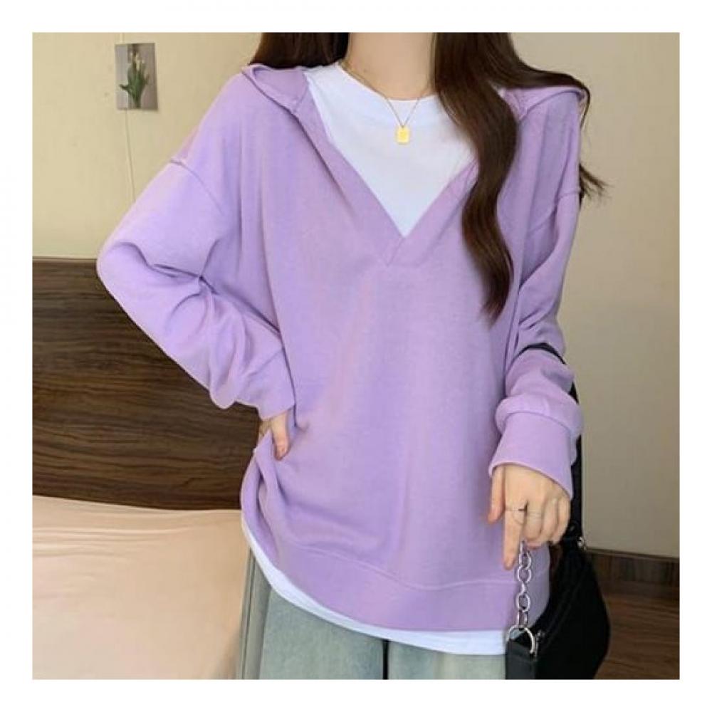Navava Men Nt1371 2in1 Long Sleeve Hoodie Sweatshirt