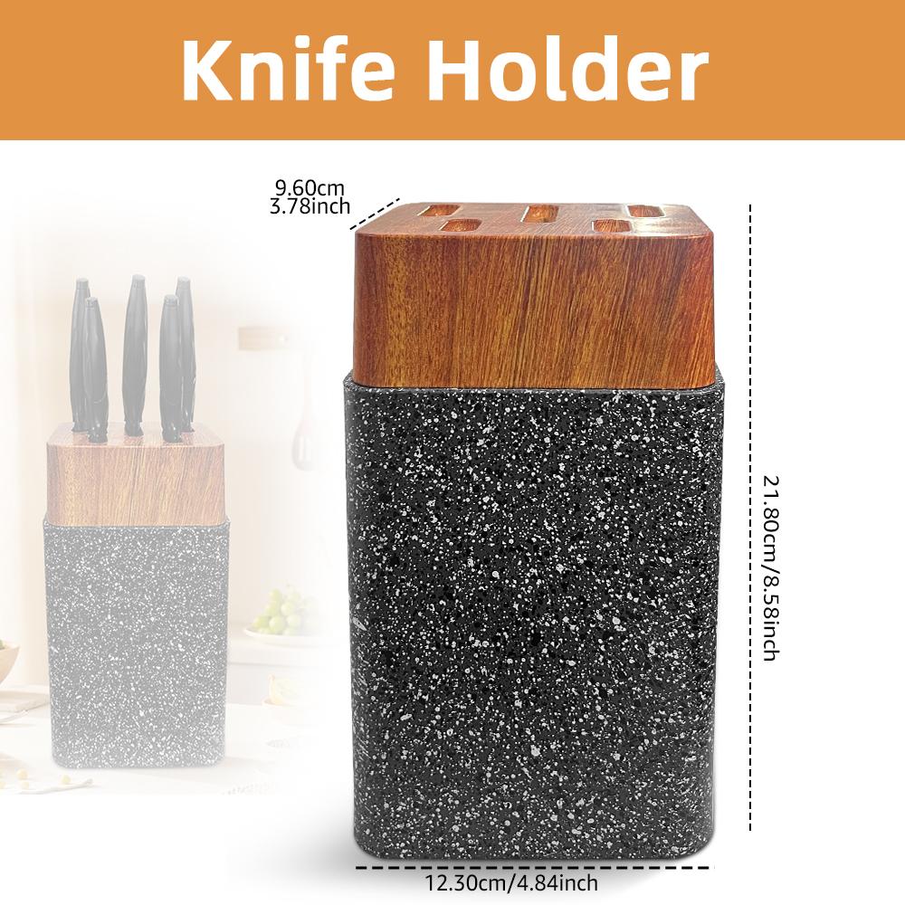 

Пластиковый держатель для ножей, подставка для кухонных принадлежностей, кухонный органайзер, многофункциональный кухонный инструмент, подставка для ножей, аксессуары, инструмент