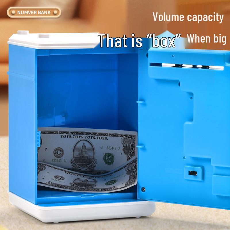 Children's Fun Electric ATM Piggy Bank with Combination Lock