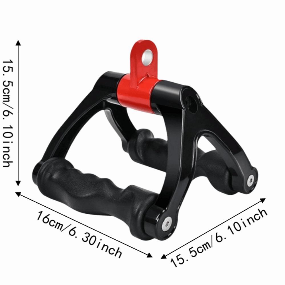 Ergonomics Fitness Pull Down Handle V-Bar Fitness Equipment Workout Bar V-Shaped Handle Home Gym