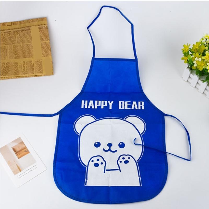 Kids Apron Kitchen Bib Apron for Cooking Painting Baking Chefs Costume Adjustable Child ApronsKid Funny Cooking Gifts