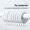 Hooks Curtain Shower Pp Material Gourdshaped Curtain Rings For Decor Bathroom